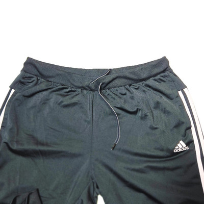 adidas Men Essentials Tapered 3-Stripes Track Pant - Black, PINK STRIPE Size XL