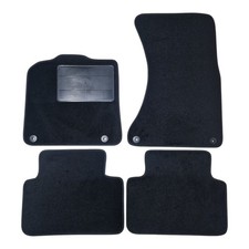 Fußmatten Set Autoteppiche für Porsche Macan 2013 2024, Schwarz