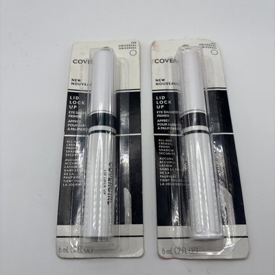 2× Covergirl Lid Lock Up Eye Shadow Primer 100 Universal 