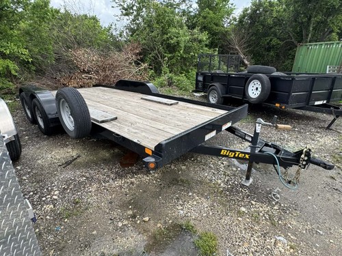USED 2022 Big Tex Trailers 18' OPEN CAR HAULER Utility Trailer