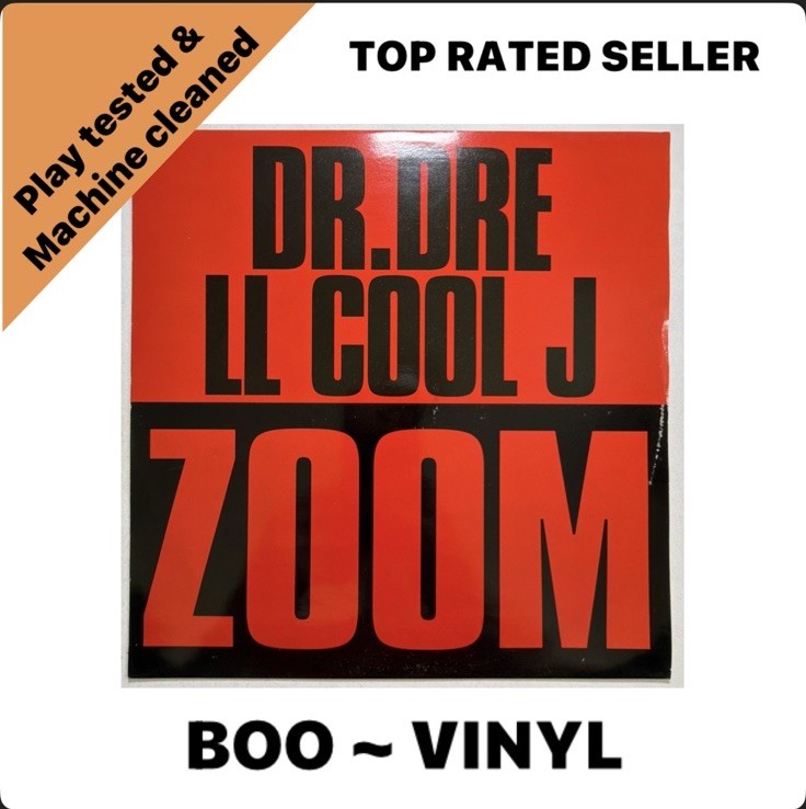 Dr. Dre & LL Cool J - Zoom (12"", Single) Hip Hop Vinyl EX / EX