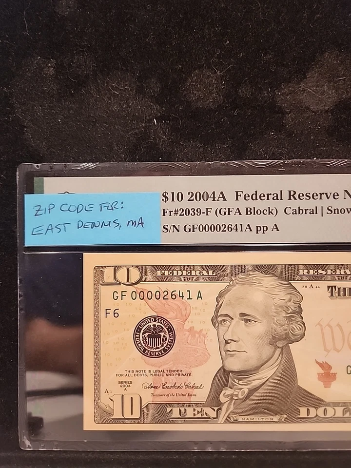 Zipcode Note:  East Dennis, MA - 02641 - Image 2 of 4