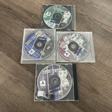 Fear Effect (Sony PlayStation 1, 2000) - Discs 1, 2, 3 and 4