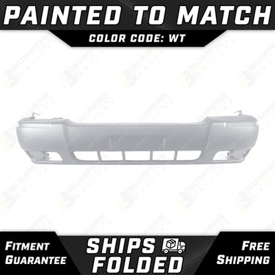 NEW Painted *WT - White* Front Bumper Cover for 2006-2011 Mercury Grand Marquis