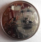 1984 CANADA DOLLAR - AU/UNC - Excellent PROOF LIKE Coin - Lot #A4
