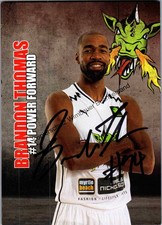 Original Autogramm Brandon Thomas Basketball Artland Dragons /// Autograph signi