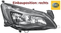Hella 1EG010011-361 Hauptscheinwerfer Rechts Scheinwerfer FüR Opel