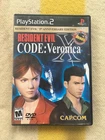 Vintage PS2 Resident evil code veronica x case & demo only Anniversary Edition