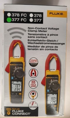 Fluke 377FC AC/DC TRMS Non-Contact Voltage Wireless Clamp Meter