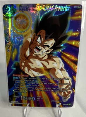 Vegeta, Villain-Turned-Protector Holo Uncommon DB3-126 16000 Power Universe Sur 