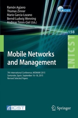 Agero - Mobile Networks and Management   7th International Conference - X555z