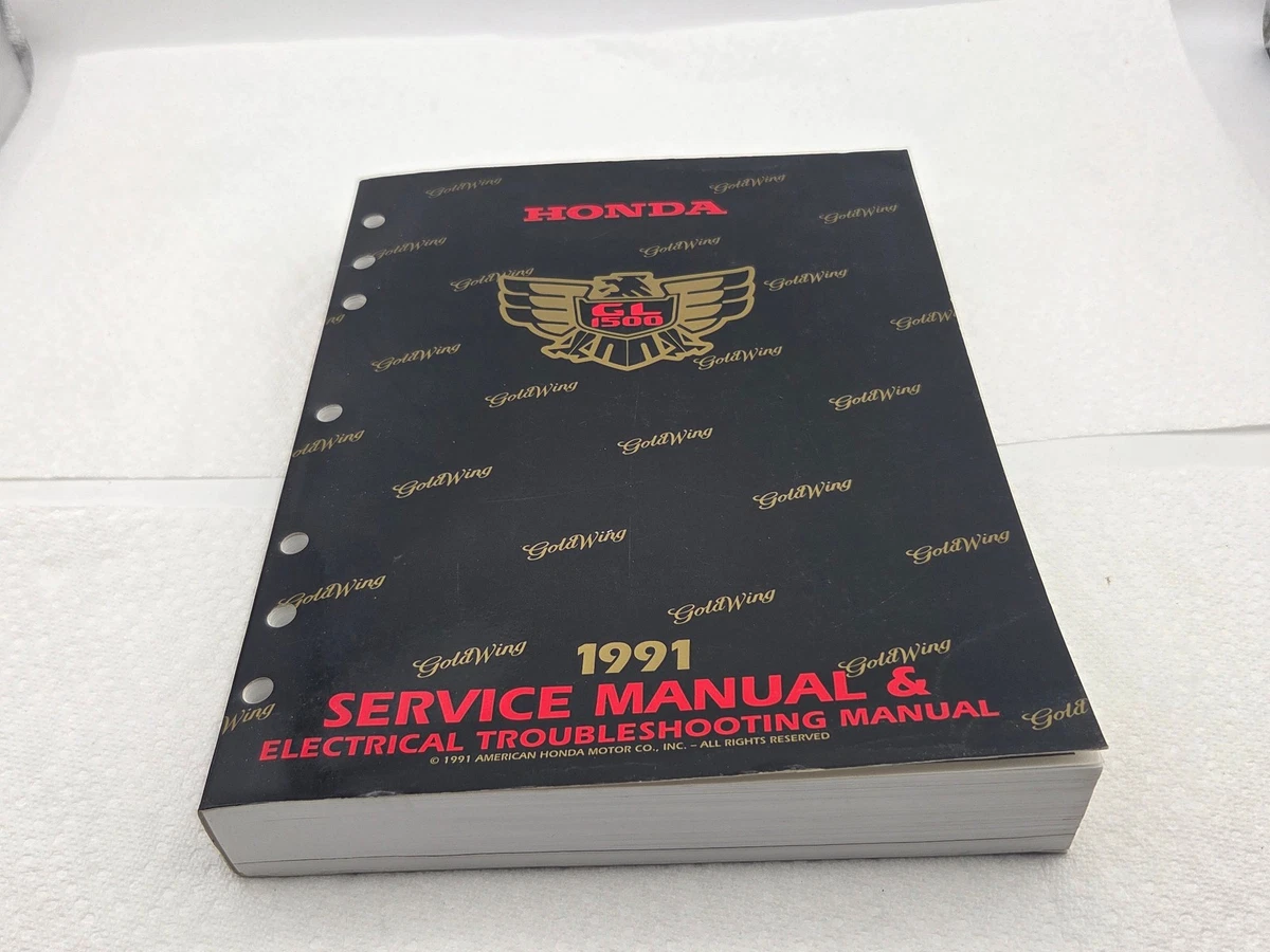 Goldwing 1500 GL1500 Honda Repair Motorcycle Manuals and
