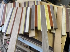 5 Pack Hardwood  Mix Cutting Board Blanks 11”wide 24”to 29”long X3/4 & 1 FREE To