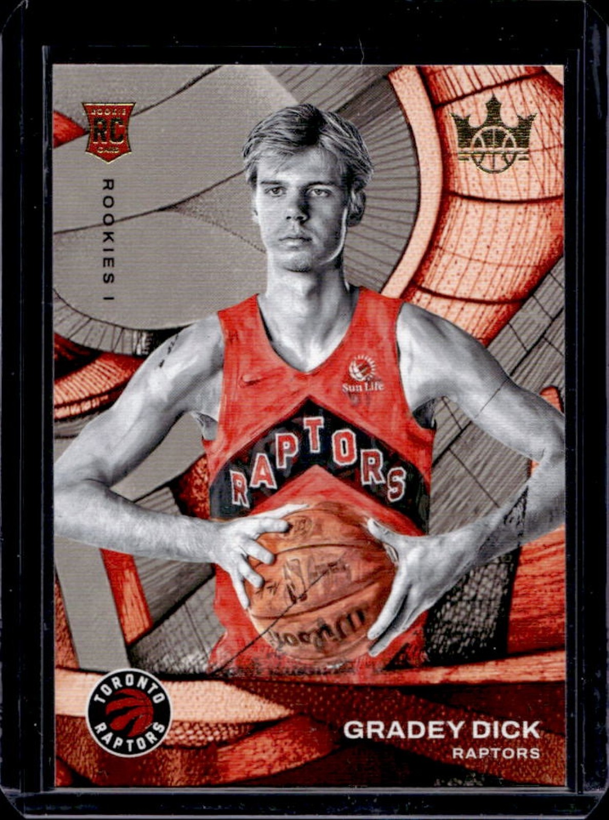 2023-24 Panini Court Kings Gradey Dick Rookie Tier One RC #78 Raptors