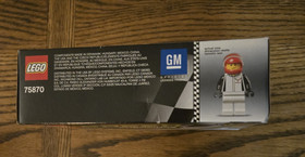 LEGO SPEED CHAMPIONS: Chevrolet Corvette Z06 (75870) New in sealed box Retired