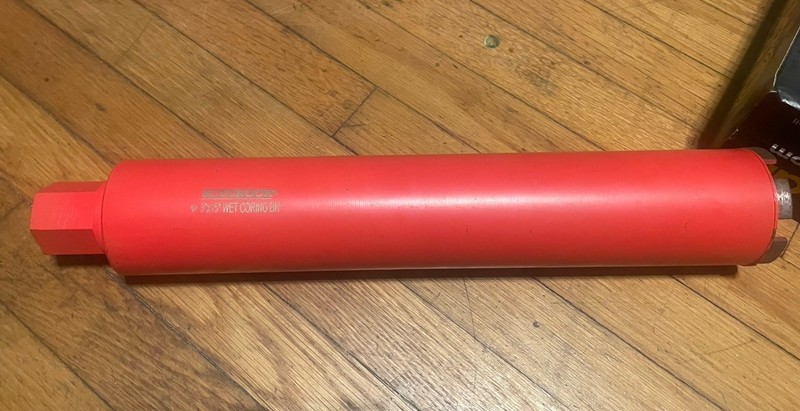 NEW BLUEROCK ® Tools   3" X 15” WET Diamond Coring Bit For Concrete Core Drill