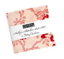 Moda - Sally's Stitches Mini Charm Pack by Betsy Chutchian 42 pcs