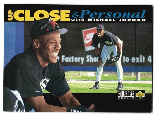 Michael Jordan 1994 Upper Deck Baseball Card #635 White Sox