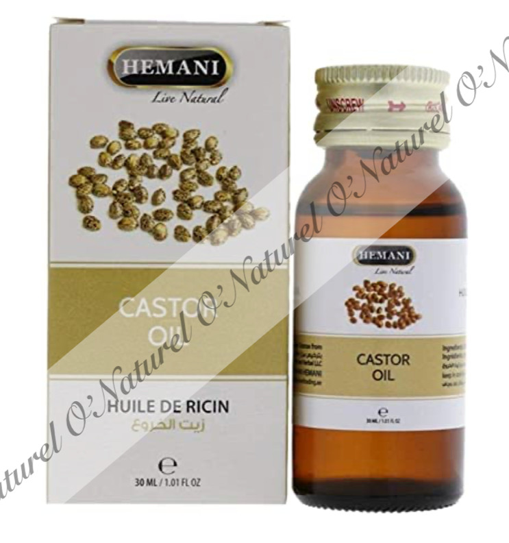 Huile de Ricin 100% Pure & Naturelle 30ml Castor Oil, Aceite de Ricino