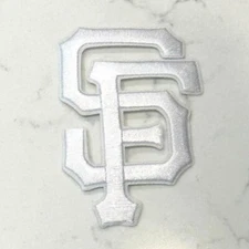 San Francisco Giants S.F. Baseball Patch White