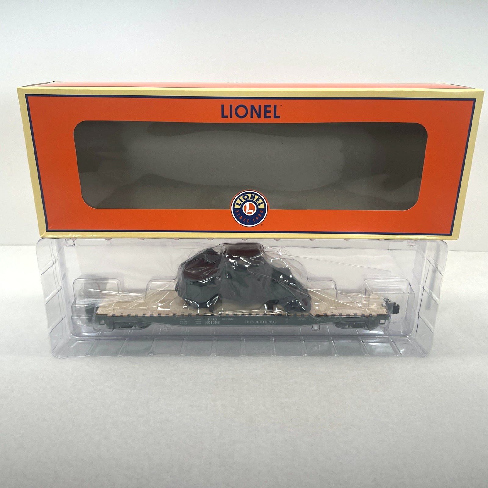 Lionel Reading Scale Ps-4 Flatcar W Tarped Load 9336 O Gauge Train 6-82705