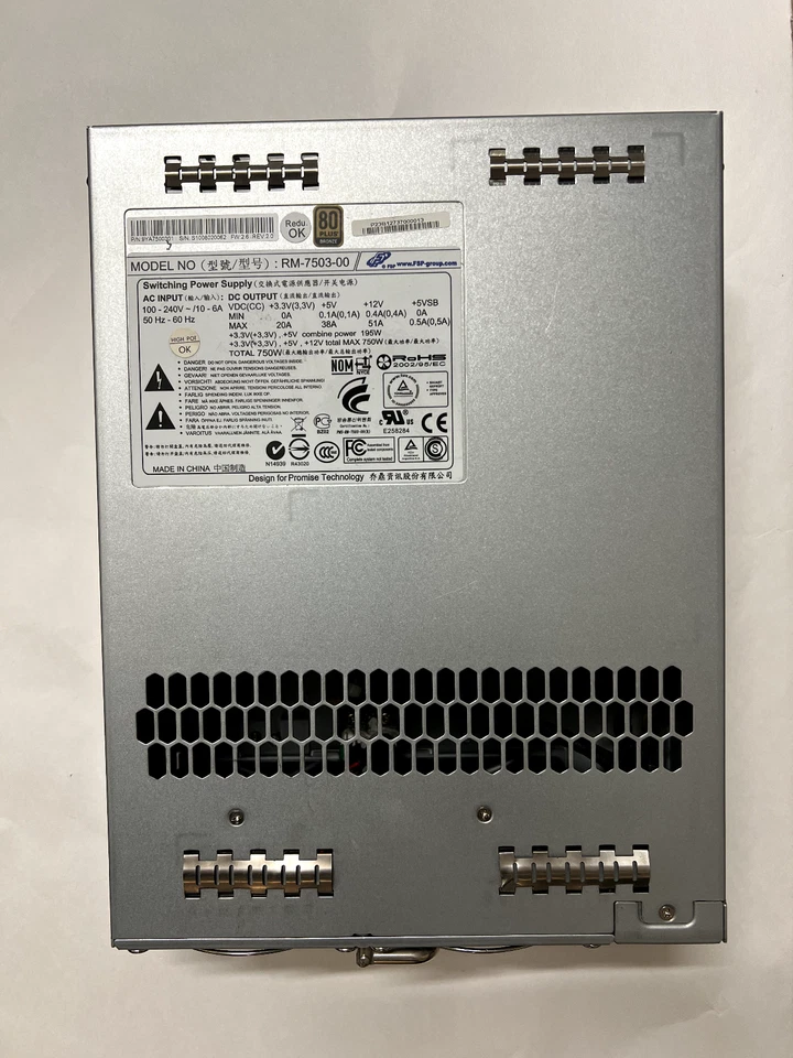 PROMISE VTRAK J830S 750W Power Supply With SAS Controller - Image 2 of 4