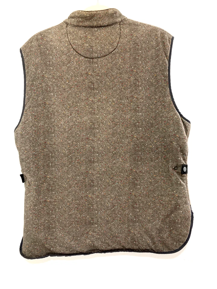 CAMISETA COSTA IZQUIERDA MARRÓN ESPIGA MULTICOLOR FLACK ALGODÓN CHALECO XL Foto 2 de 4