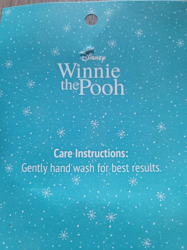 Guanti Pulizia Winnie The Pooh Disney Rosso Taglia Unica Vacanze Natale - Foto 5 di 5