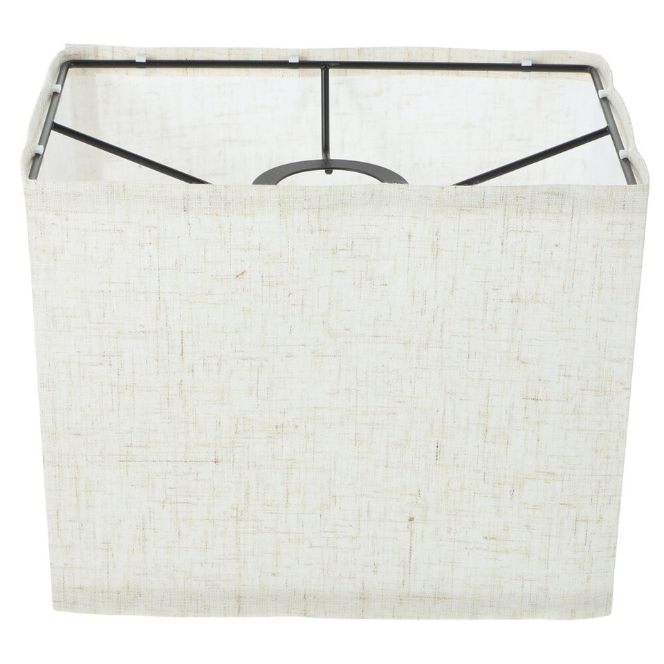 Square Lampshade for Bedside Rectangular Lampshades Wall Lights Linen