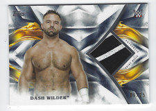 DASH WILDER 2019 TOPPS WWE UNDISPUTED AUTHENTIC SHIRT RELIC /25