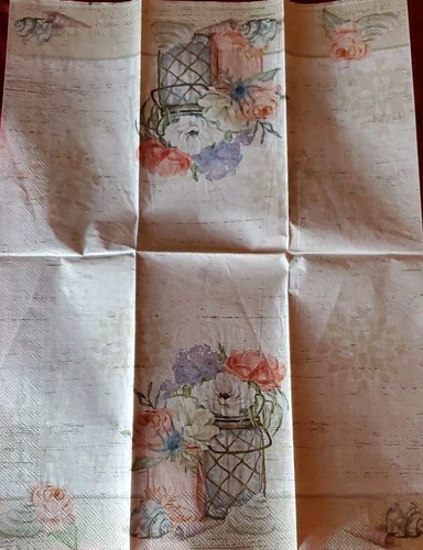 Set Of 17 Thanksgiving Napkins. Fall Decor, Thanksgiving. Decoupage Napkins - Picture 16 of 18