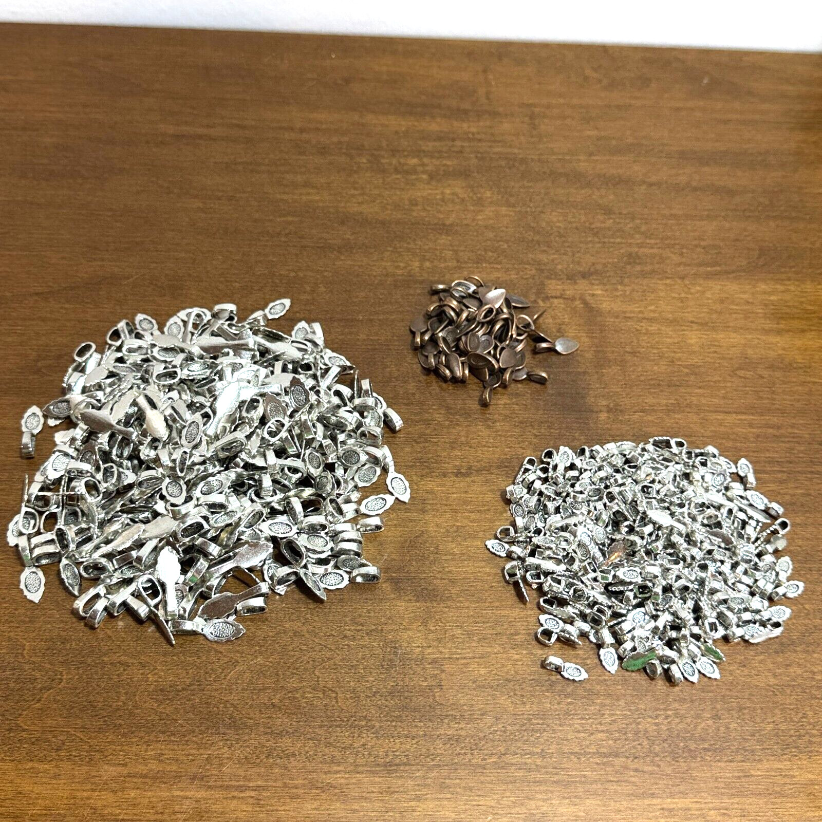 642 Bails Aanraku Silver-Plated Leaf 292 Large 300 Small 50 Bronze Craft Supply