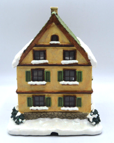 CUP OF CHEER CAFE' BERTA HUMMEL HAWTHORNE LIGHTED CHRISTMAS VILLAGE 2003 - Picture 7 of 10