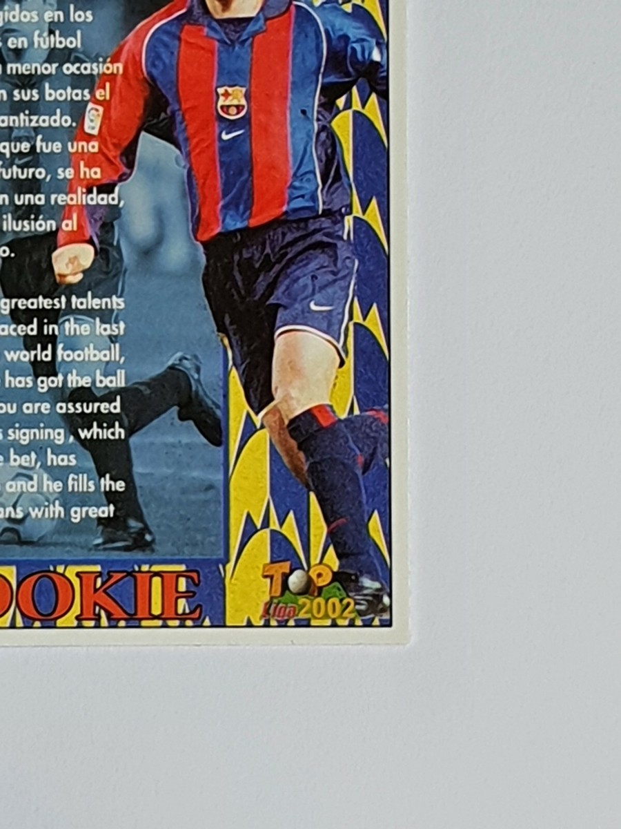 Carte Saviola Rookie 2002 – Mundicromo, FC Barcelone, River Plate, Argentine