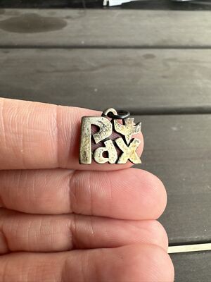 James Avery Sterling Silver Descending Dove Pax Charm Retired! 