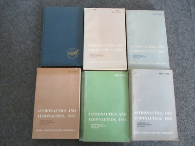 SET-6 NASA ASTRONAUTICS & AERONAUTICS 1961-67 CHRONOLOGY SCIENCE TECHNOLOGY BOOK