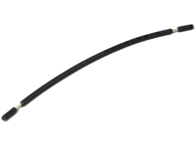 10x 1.5mm² Black Silicone Hook-Up Wire Cable Cord Strand Litze Kabel Schwarz 6cm