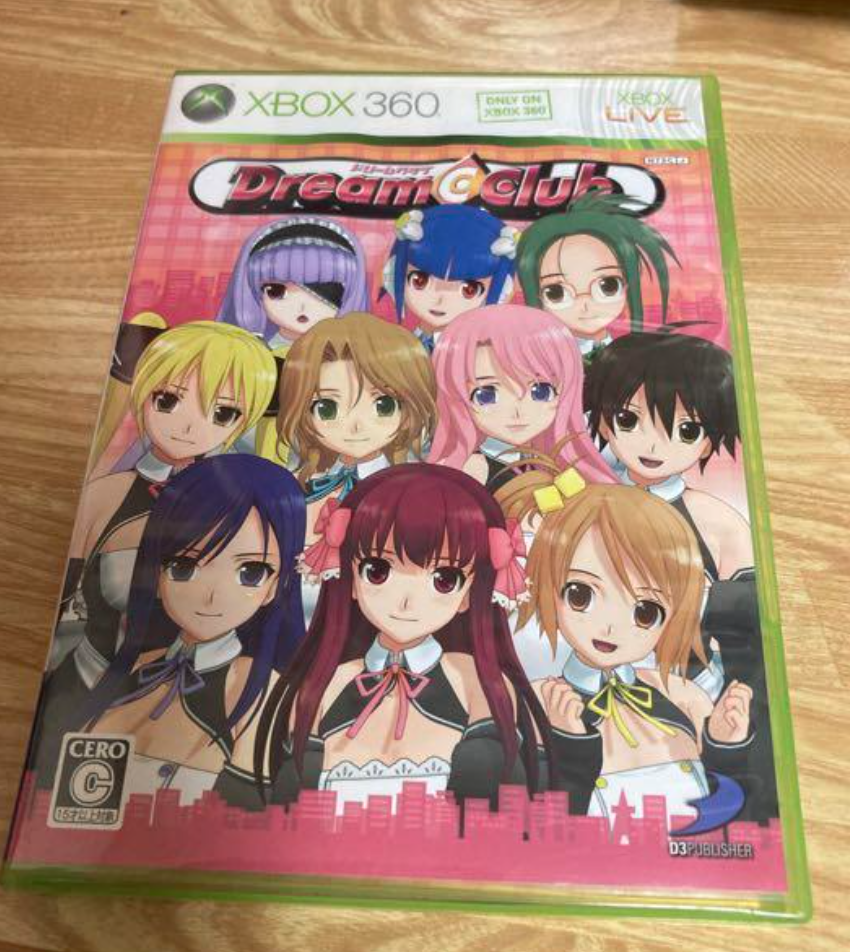 DREAM C CLUB Xbox 360 from Japan(Used)(Good condition) | eBay