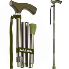 Walking Cane for Men or Women Foldable and Adjustable from 32-37 Inches FSA a...