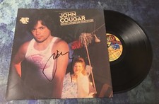 GFA This Time JOHN COUGAR MELLENCAMP Signed Record Vinyl Album AD1 COA
