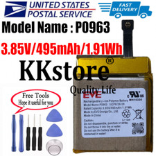 USPS New Original 3.85V 495mAh 1.91Wh Battery EVE P0963 Battery For Smart Watch