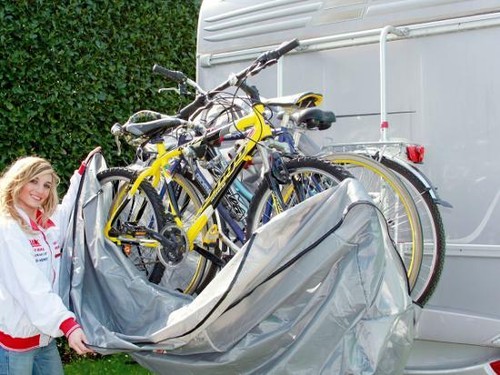 FIAMMA BIKE COVER PREMIUM S TELO COPRI BICI 4 POSTI COPRIBICI CAMPER | eBay