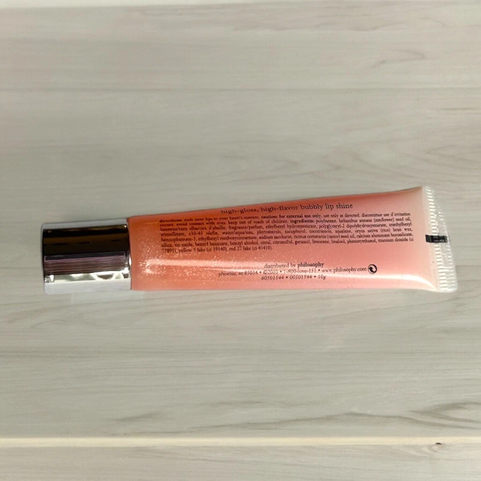 Philosophy High Gloss High Flavor Bubbly Lip Shine .5 oz RARE! HTF! Free Ship! - Image 4 of 4