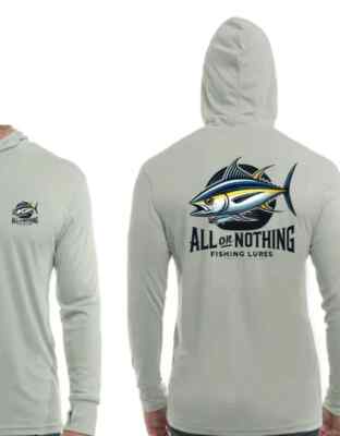 AHI -ALL OR NOTHING Mens Performance/Dry Fit Hood/Long sleeve  - XL