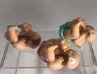 Vintage Cabbage Patch Kids Preemies Baby PVC Figure Rare - Laying Baby- You Pick