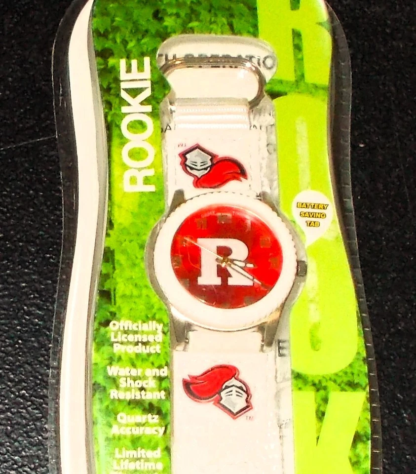 Reloj RUTGERS SCARLET KNIGHTS, serie Game Time College Rookie, ¡NUEVO! ¡Con licencia! Foto 2 de 4