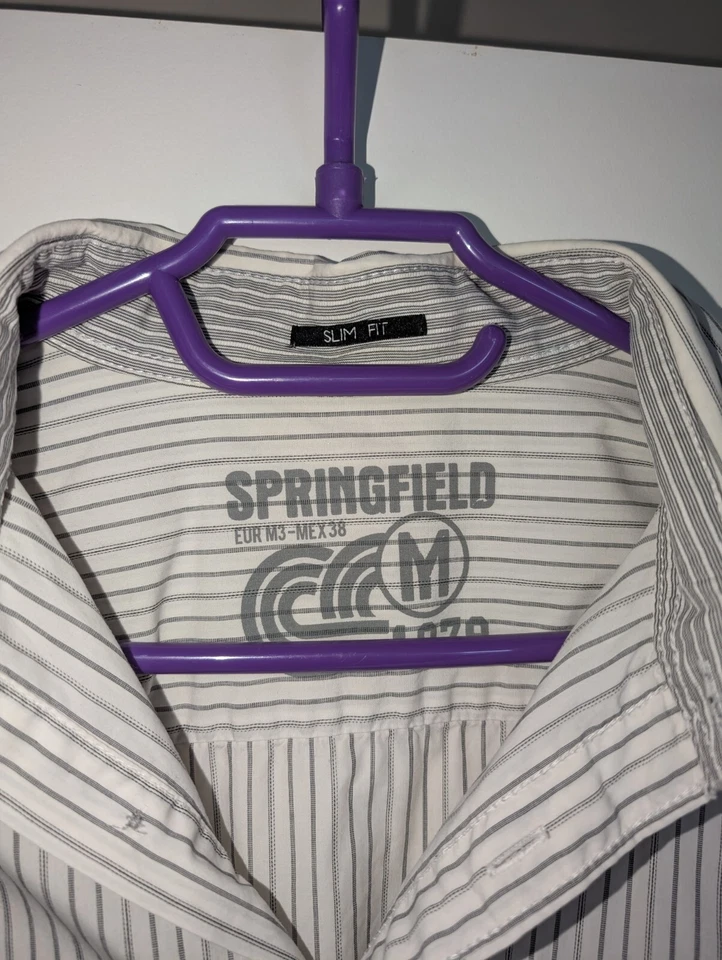 Springfield Herrenhemd Freizeit Hemd Gr. M - Bild 2 von 2