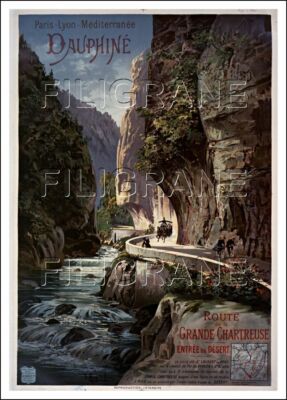 Poster Autriche Rzlw - Reproduction Affiche Vintage Haute Qualité 40x60cm