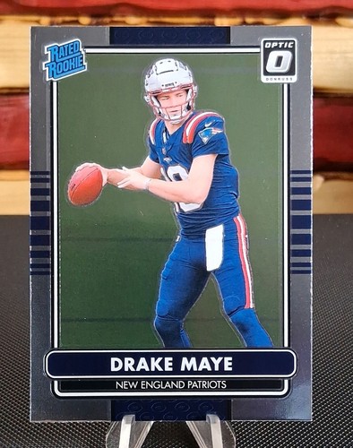 Panini 2024 Donruss Optic 2014 Retro Series #3 Drake Maye Rated Rookie Patriots