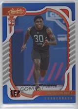 2022 Panini Absolute Rookies Spectrum Blue 28/50 Cam Taylor-Britt #150 11nq